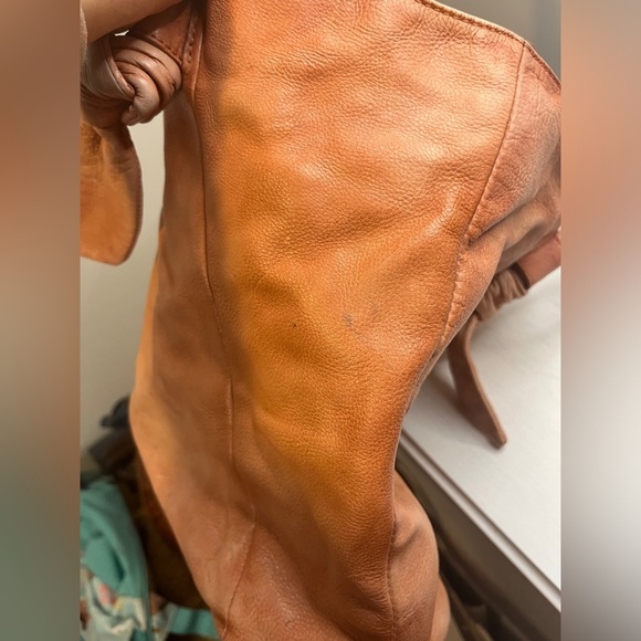 Frye Nora Knotted Hobo Tote Leather Pink - Picture 15 of 15